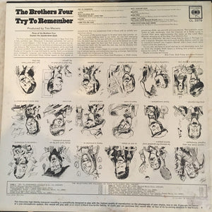 The Brothers Four : Try To Remember (LP, Mono, Promo)