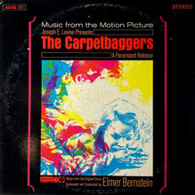 Load image into Gallery viewer, Elmer Bernstein : The Carpetbaggers (Music From The Original Score) (LP, Album)
