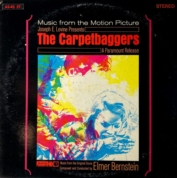 Elmer Bernstein : The Carpetbaggers (Music From The Original Score) (LP, Album)