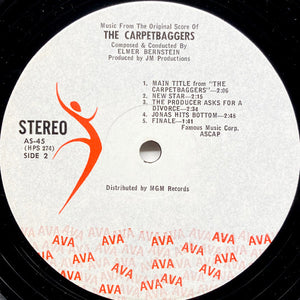 Elmer Bernstein : The Carpetbaggers (Music From The Original Score) (LP, Album)