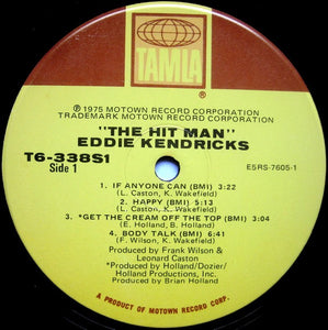 Eddie Kendricks : The Hit Man (LP, Album)