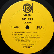 Load image into Gallery viewer, Spirit (8) : Clear (LP, Album, Ter)
