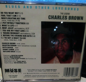 The Legend Charles Brown* : Blues And Other Love Songs (CD, Album)