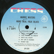 Load image into Gallery viewer, Muddy Waters : More Real Folk Blues (LP, Album, Mono, Promo)
