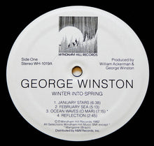 Laden Sie das Bild in den Galerie-Viewer, George Winston : Winter Into Spring (LP, Album, RE, EMW)
