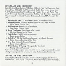 Charger l&#39;image dans la galerie, Count Basie : At Southland 1940 And Downbeat DJ Program 1943 (CD, Comp, Mono, RM)
