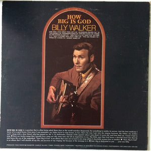 Billy Walker : How Big Is God (LP, Album)