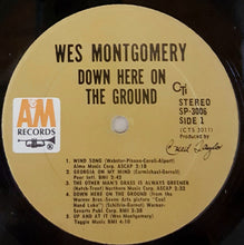Charger l&#39;image dans la galerie, Wes Montgomery : Down Here On The Ground (LP, Album, Gat)
