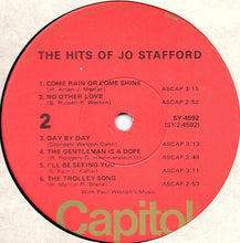 Load image into Gallery viewer, Jo Stafford : The Hits Of Jo Stafford (LP, Album, Comp, RE)
