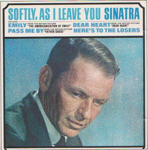 Sinatra* : Softly, As I Leave You (CD, Album, RE)