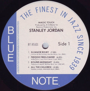 Stanley Jordan : Magic Touch (LP, Album, Jac)