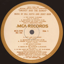 Load image into Gallery viewer, Various : Smokey And The Bandit (Music From The Original Motion Picture Soundtrack) (LP, Comp)
