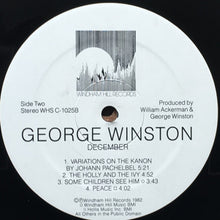 Load image into Gallery viewer, George Winston : December (LP, Album, RP, RTI)
