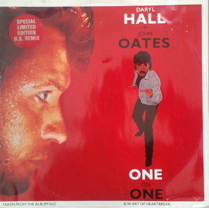 Daryl Hall + John Oates* : One On One (U.S. Remix) (12", Single, Ltd)