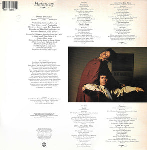 David Sanborn : Hideaway (LP, Album, Jac)