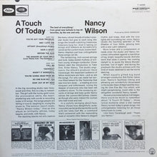Laden Sie das Bild in den Galerie-Viewer, Nancy Wilson : A Touch Of Today (LP, Album, Mono, Los)
