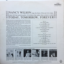 Laden Sie das Bild in den Galerie-Viewer, Nancy Wilson : Today, Tomorrow, Forever (LP, Album, Mono, Los)

