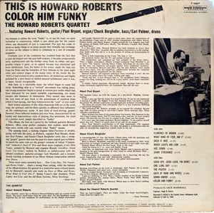 The Howard Roberts Quartet : This Is Howard Roberts / Color Him Funky (LP, Album, Mono)