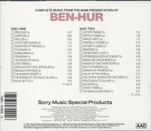 Laden Sie das Bild in den Galerie-Viewer, Miklós Rózsa : Complete Music From The MGM Presentation Of Ben-Hur (2xCD, Album, Comp)

