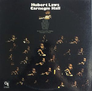 Hubert Laws : Carnegie Hall (LP, Album, Gat)