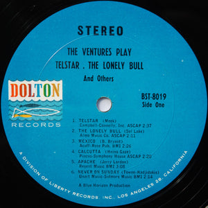 The Ventures : The Ventures Play Telstar, The Lonely Bull (LP, Album, Hol)