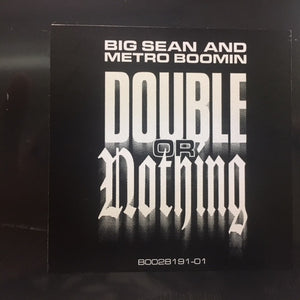 Big Sean & Metro Boomin : Double Or Nothing (LP, Album)