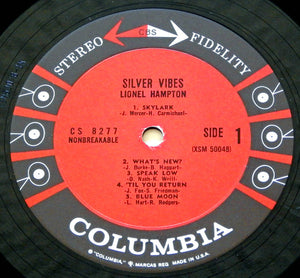 Lionel Hampton : Silver Vibes (With Trombones And Rhythm) (LP, Album, Non)