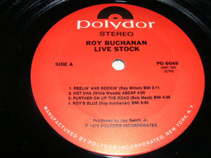 Roy Buchanan : Live Stock (LP, Album, RP)