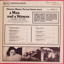 Load image into Gallery viewer, Francis Lai : A Man And A Woman (&quot;Un Homme Et Une Femme&quot;) Original Motion Picture Soundtrack (LP, Album, Mon)
