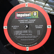 Laden Sie das Bild in den Galerie-Viewer, John Klemmer : Constant Throb (LP, Gat)
