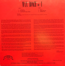 Laden Sie das Bild in den Galerie-Viewer, Max Roach : + 4 (1957) (LP, Album, RE, RM)
