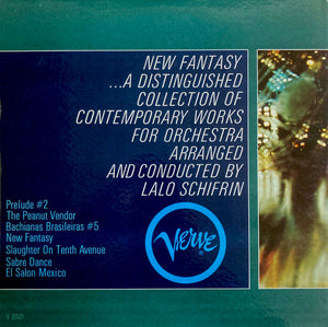 Lalo Schifrin : New Fantasy (LP, Album, Mono)