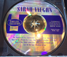 Laden Sie das Bild in den Galerie-Viewer, Sarah Vaughan : Sarah Vaughan (CD, Comp)
