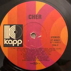 Cher : Cher (LP, Album, Club, Cap)