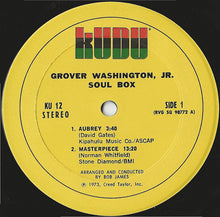 Laden Sie das Bild in den Galerie-Viewer, Grover Washington, Jr. : Soul Box Vol. 1 (LP, Album)
