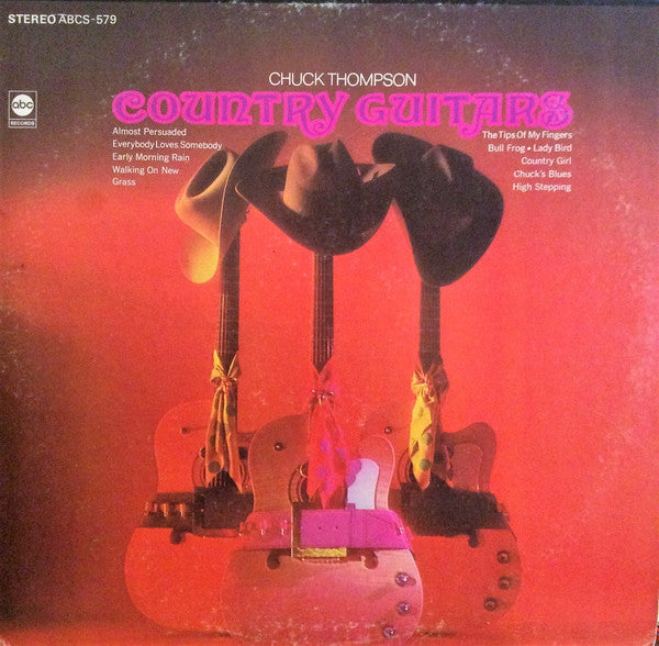 Chuck Thompson (9) : Country Guitars (LP, Album)