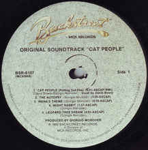 Laden Sie das Bild in den Galerie-Viewer, Giorgio Moroder : Cat People (Original Soundtrack) (LP, Album, Pin)
