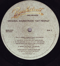 Load image into Gallery viewer, Giorgio Moroder : Cat People (Original Soundtrack) (LP, Album, Pin)
