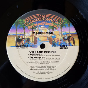 Village People : Macho Man (LP, Album, Kee)