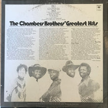 Laden Sie das Bild in den Galerie-Viewer, The Chambers Brothers : The Chambers Brothers&#39; Greatest Hits (LP, Comp, Pit)

