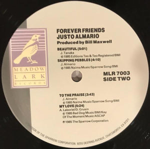 Justo Almario : Forever Friends (LP, Album)