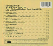 Laden Sie das Bild in den Galerie-Viewer, Stan Kenton And His Orchestra : 18 Original Big Band Recordings (1962) (CD)
