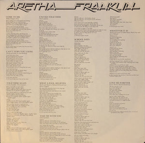 Aretha Franklin : Aretha (LP, Album, Mon)