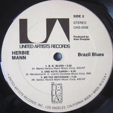 Load image into Gallery viewer, Herbie Mann : Brazil Blues (LP, Album, RE)

