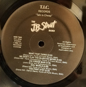 The J.B. Strut Band : Talk Is Cheap (LP, Album)