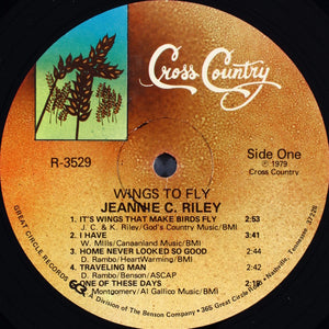 Jeannie C. Riley : Wings To Fly (LP, Album)