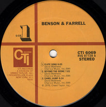 Load image into Gallery viewer, George Benson &amp; Joe Farrell : Benson &amp; Farrell (LP, Album, San)
