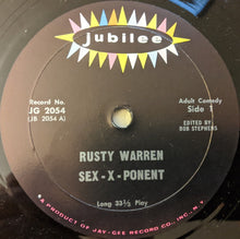 Laden Sie das Bild in den Galerie-Viewer, Rusty Warren : Sex-X-Ponent (LP, Album)
