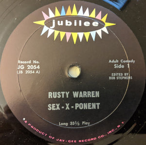 Rusty Warren : Sex-X-Ponent (LP, Album)
