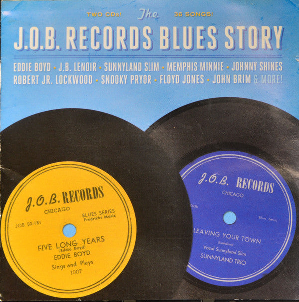 Various : The J.O.B. Records Blues Story (2xCD, Comp)